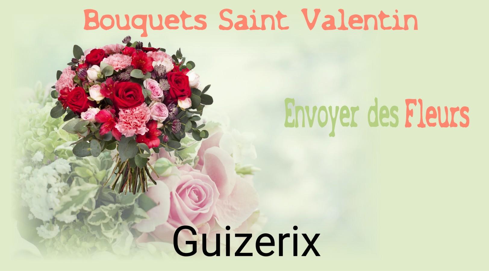 Roses de Saint-Valentin livrées à Guizerix
